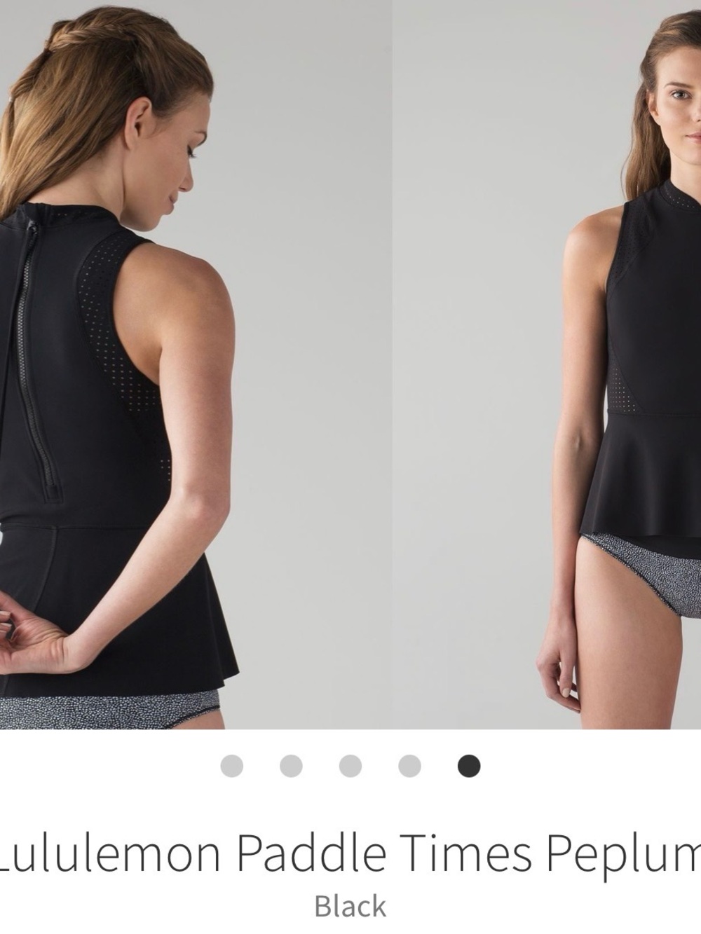Lululemon rashguard swim suit top
